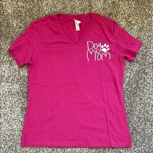 Dog Mom Pink T-Shirt